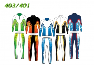 Лыжный комбинезон простой 403/401 расцветка 3